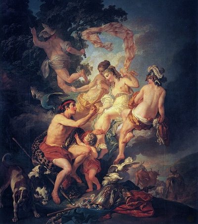 The Judgement of Paris by Louis Jean François Lagrenée